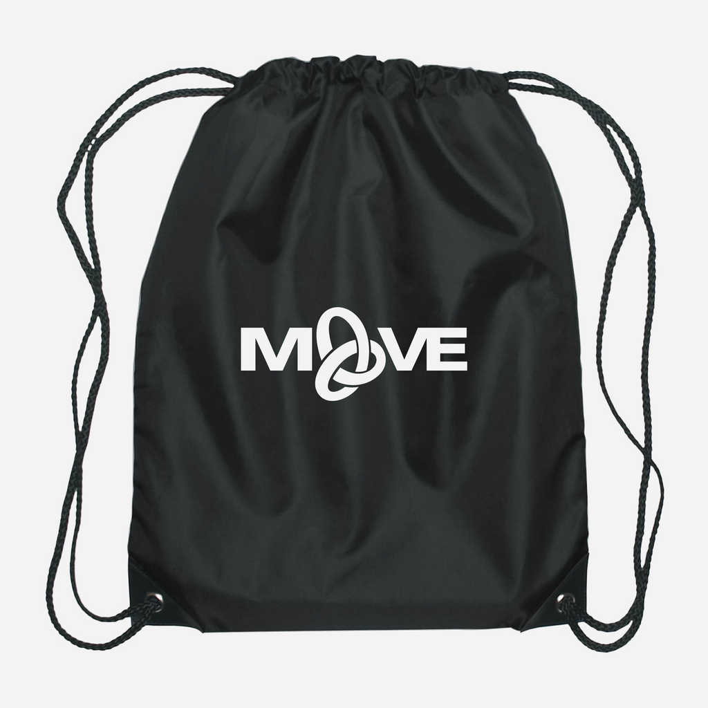 バッグ jimwag Logo name drawstring bag MOVE Drawstring Bag – Christ In Youth