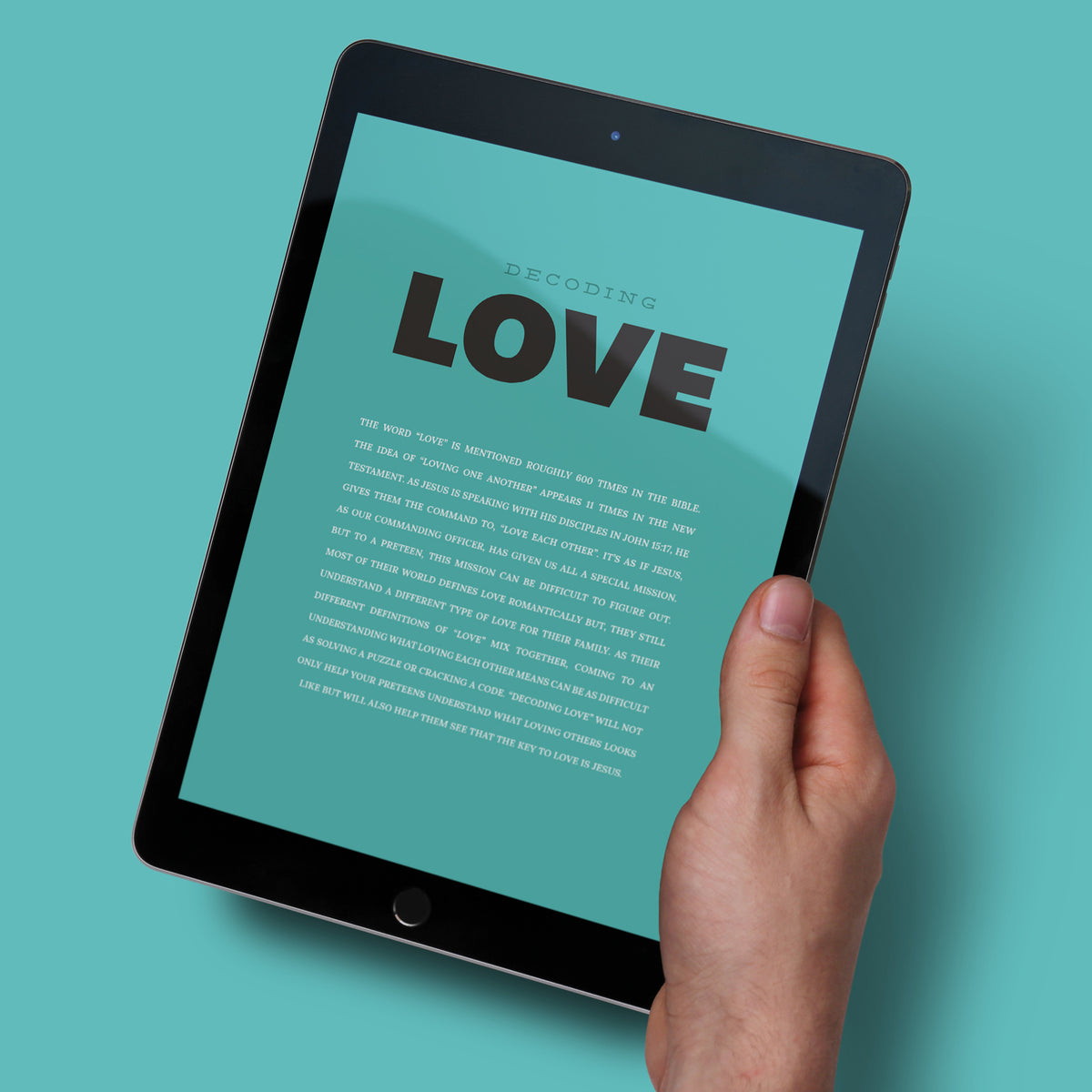 Decoding Love - 3 Preteen Discussions on Loving One Another – Christ In ...