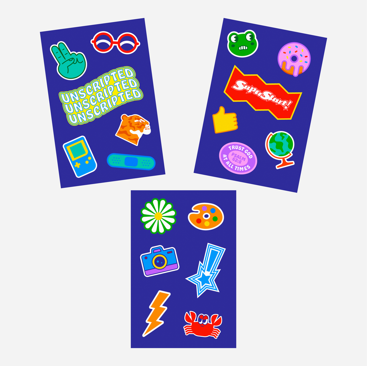 SuperStart Sticker Pack – Christ In Youth